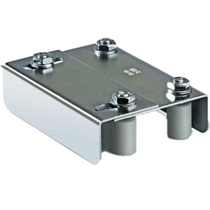 Comunello Schiebetorführung – Ø30 mm – 35–62 mm – Galvanisch verzinkt