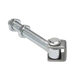 Comunello M20 Torbänder – Mit 2 platte Muttern – 180mm
