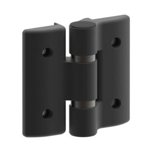 FAC Aluminium scharnier – Schwarz – 154 x 140mm