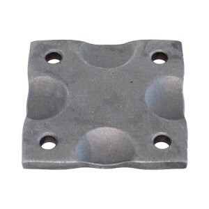 Grande Forge Abdeckrosette 85 x 85mm mit Befestigungsgaten