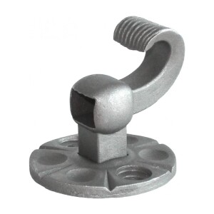 Grande Forge Befestigungsrosette Ø80mm – 2 Löcher Ø11mm