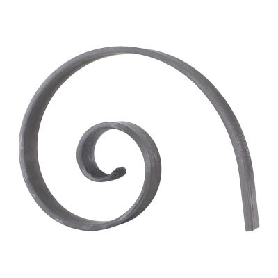 Grande Forge grote deel S-krul 500×380 mm – 40×8 mm