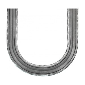 Grande Forge Griff gehämmert 250 x 170mm – 40 x 8mm