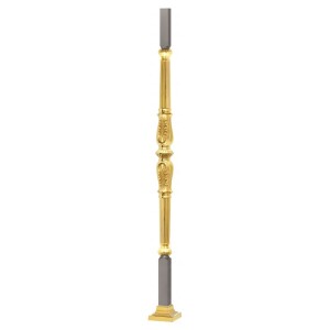 Grande Forge Hauptbaluster Royal vergoldet 35mm / L = 1200mm