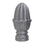 Grande Forge paalkop 40×80 mm / Ø28 mm