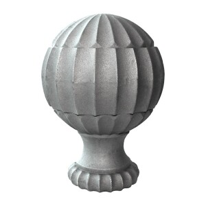 Grande Forge Zierkappe mit Kugel und runder Basis