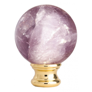 Grande Forge ZierKopff Amethyste – Messing Ø54mm