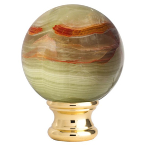 Grande Forge ZierKopff Onyx Green – Messing Ø54mm