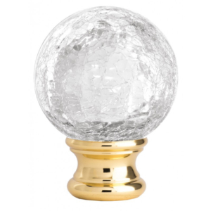 Grande Forge ZierKopff bleikristal – Messing Ø54mm