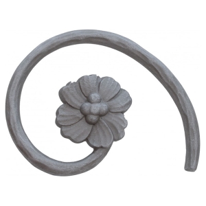 Grande Forge Schmiedeeisen Zierornament – 140 mm