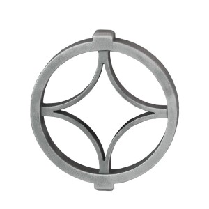 Grande Forge Schmiedeeisen Zierornament – 16 × 8 mm – Ø115 × 128 mm