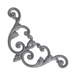 Grande Forge Schmiedeeisen Zierornament – 260 × 260 mm