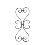 Grande Forge sierornament 525×225 mm / 12×6 mm