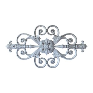 Grande Forge Aluminium-Zierornament – 465 × 195 mm