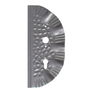 Grande Forge Zierplatte 125 x 270 x 4mm für Schloss, rechts