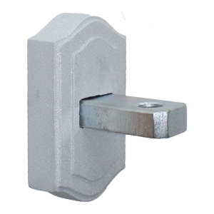 Grande Forge Zierstäbeträger 55 x 90mm mit Rosette