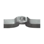 Grande Forge verbindingsprofiel 20x15 mm / 125 mm / L= 2000 mm