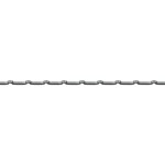 Grande Forge verbindingsprofiel 20x15 mm / 125 mm / L= 2000 mm