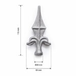 Hekpunt 60x115 mm / Ø20 mm