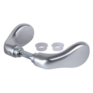 Locinox 3006C Drückergarnitur – Aluminium – Ovale knopf