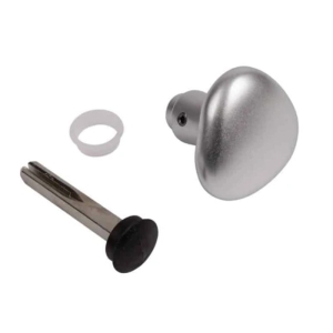 Locinox 3006R – 2 halb Drückergarnitur uond – Aluminium