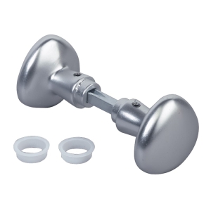 Locinox 3006R Drückergarnitur – Aluminium – Runde knopf
