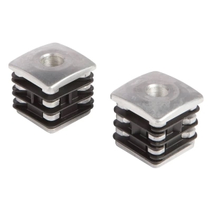 Locinox DURA Gelenkkappe für Achse – Aluminium, verstärkt – für M12-Gelenkachsen – Gehäuse 40x40mm