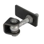 Locinox GBMU22 poortscharnier - M22 - Compleet met gleufplaat