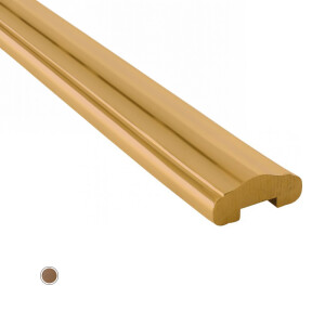 Grande Forge Griff Messing 58 x 23mm – L = 3000mm