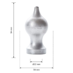 Grande Forge hekpunt 54×27 mm – Ø22 mm