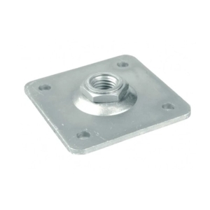 Comunello Wandplatte M16 – Verstellbarer Mutter – 80 x 80mm