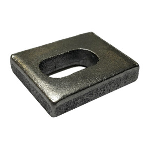 Anschweißlasche 40 x 30 x 8 mm / Langloch 25 x 11 mm