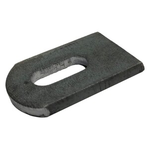 Anschweißlasche 50 x 30 x 6 mm / Langloch 29 x 10 mm