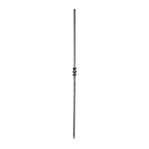 Zierstäbe Ø 12mm, / L = 1000mm, gehämmert, middeldeel
