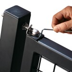 Locinox SWING40 veerscharnier voor tuinpoorten