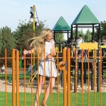 Locinox SWING40 veerscharnier voor tuinpoorten