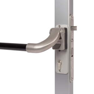 Locinox PUSHBAR anti – Notöffner für Türschlösser – 1400mm – Aluminium