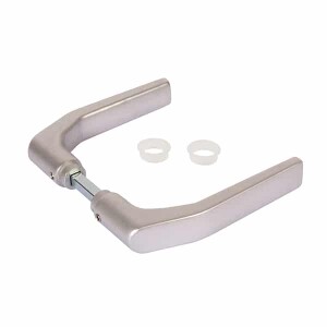 Locinox Drückergarnitur – Aluminium – 120mm Stützbolzen