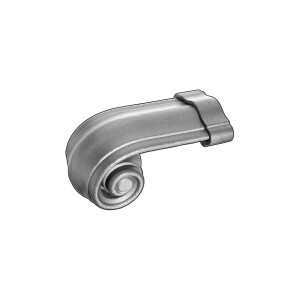 Grande Forge Endstück für geländer MC305 – Abnehmbar und versenkbar
