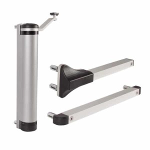Locinox LION hydraulische Torschließer – Für jede Tor-Situation – silber