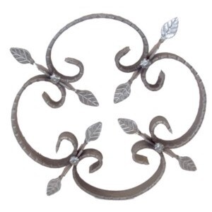 Schmiedeeisen Zierornament Ø250 mm / 20×4 mm