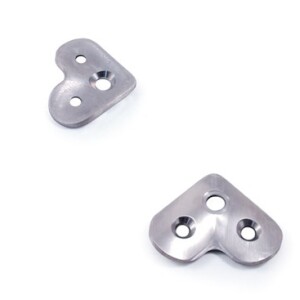 Handlaufauflage Ø 42,4mm; RVS304; 90°