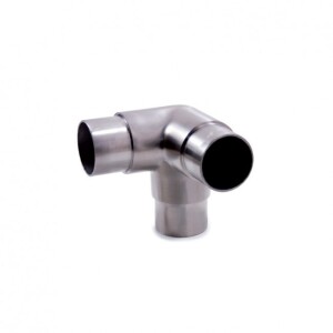 Ecke für Ø 42,4 x 2,0mm; B 65mm / 316