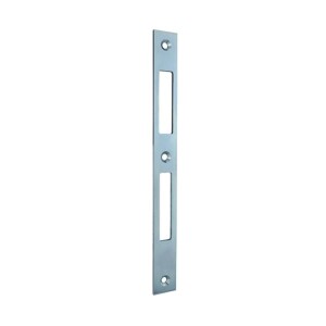 Bever Schließblech für SL Schlösser für schmale Türen 245 x 24mm – Edelstahl