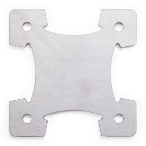 WandFlacheste 210 x 210 x 5mm – Mit montagegaten