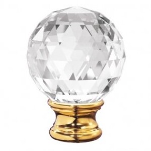 Grande Forge ZierKopff bleikristal Swarovski – Vergoldet Ø54mm