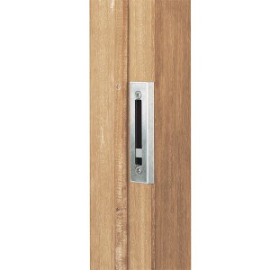 Locinox SHKW Hybrid Aufbau-Schlossfänger für houten Profile – Für Einsteckschlösser