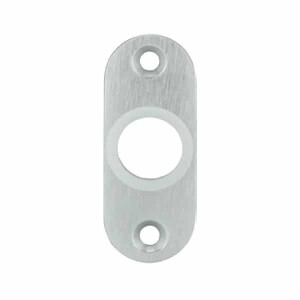Bever Rosette für Drückergarnitur – Oval – Aluminium