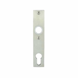 Bever Schild für schlosskästen – 156 x 32 x 6mm – Recht – Edelstahl