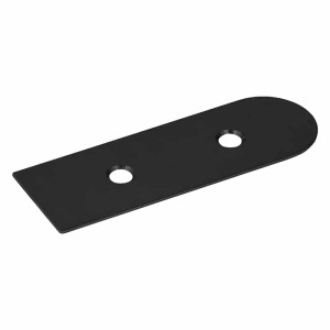 Pendeltürscharnier – Abdeckplatte B – Twist – schwarz